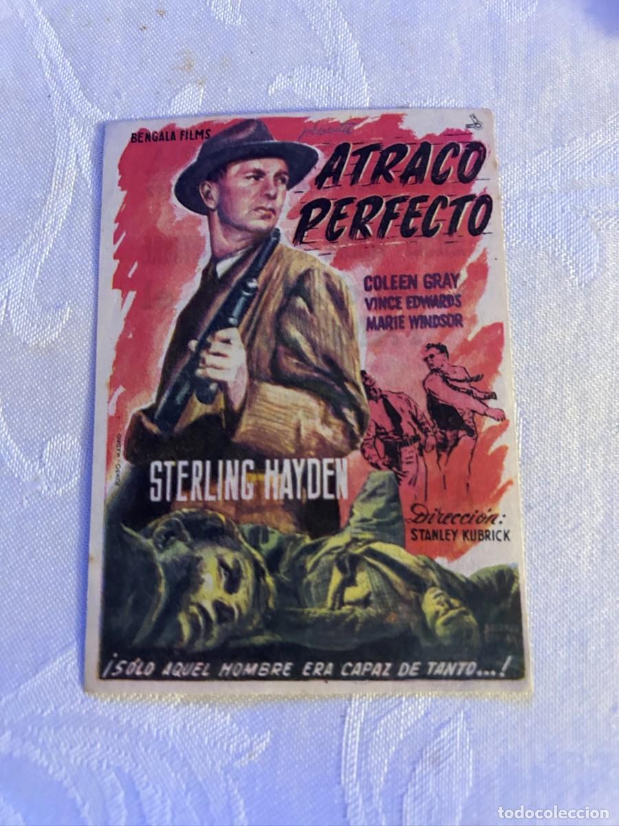 Cine: ATRACO PERFECTO ARENAS -ALBENIZ Y OTROS BARCELONA CON PUBLICIDAD BUEN ESTADO 865
