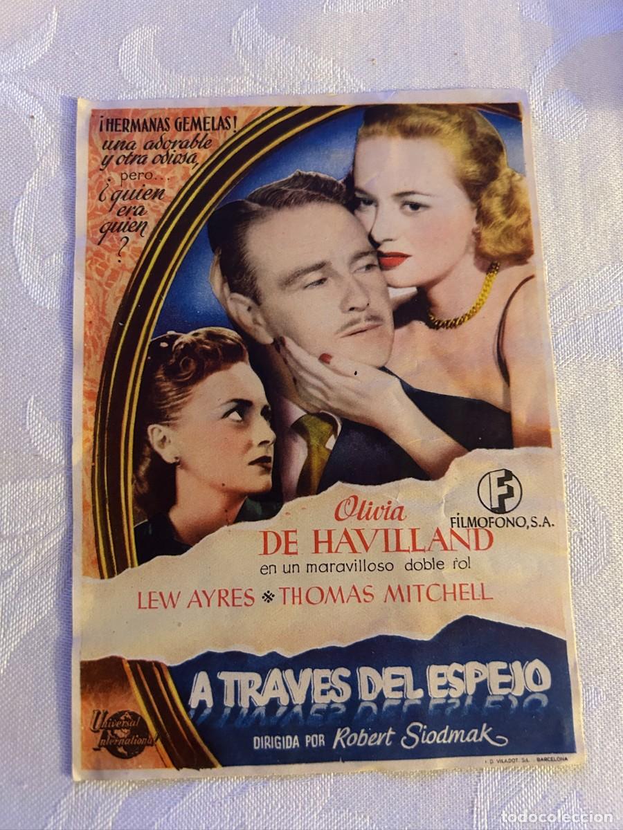 Cine: A TRAVES DEL ESPEJO SIN PUBLICIDAD BUEN ESTADO 869
