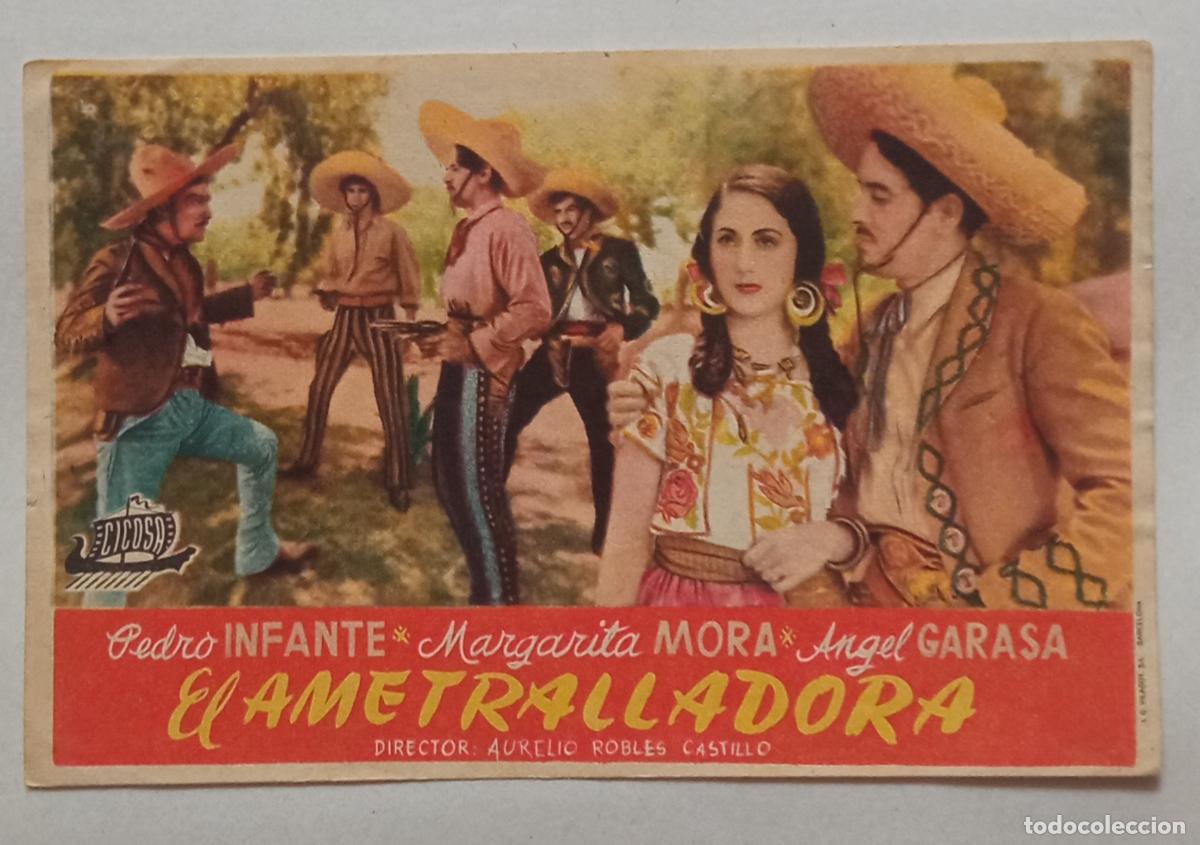 Cine: PROGRAMA DE CINE. PEDRO INFANTE. EL AMETRALLADORA