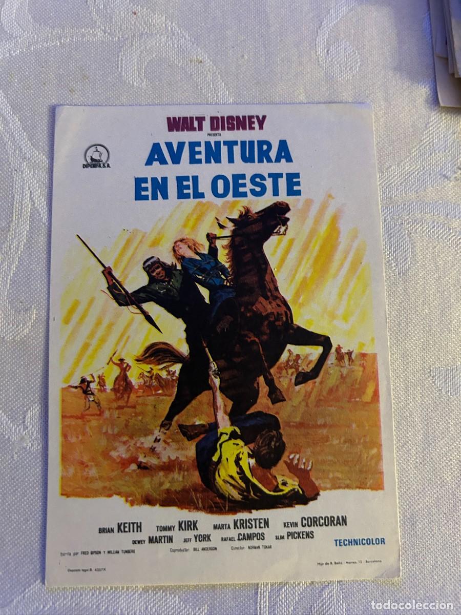 Cine: AVENTURA EN EL OESTE WALT DISNEY SIN PUBLICIDAD BUEN ESTADO 887