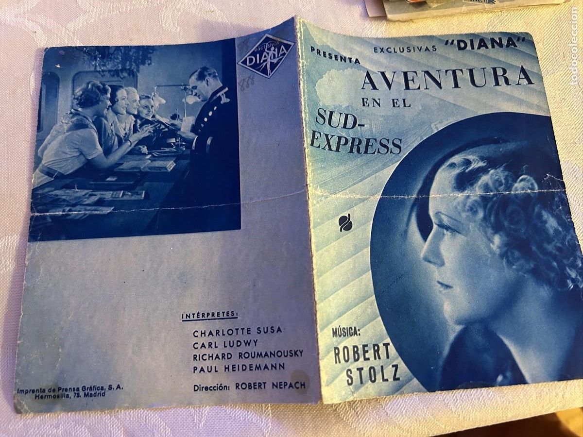 Cine: AVENTURA EN EL SUD-EXPRESS COMO SE VE EXCLUSIVAS DIANA 888