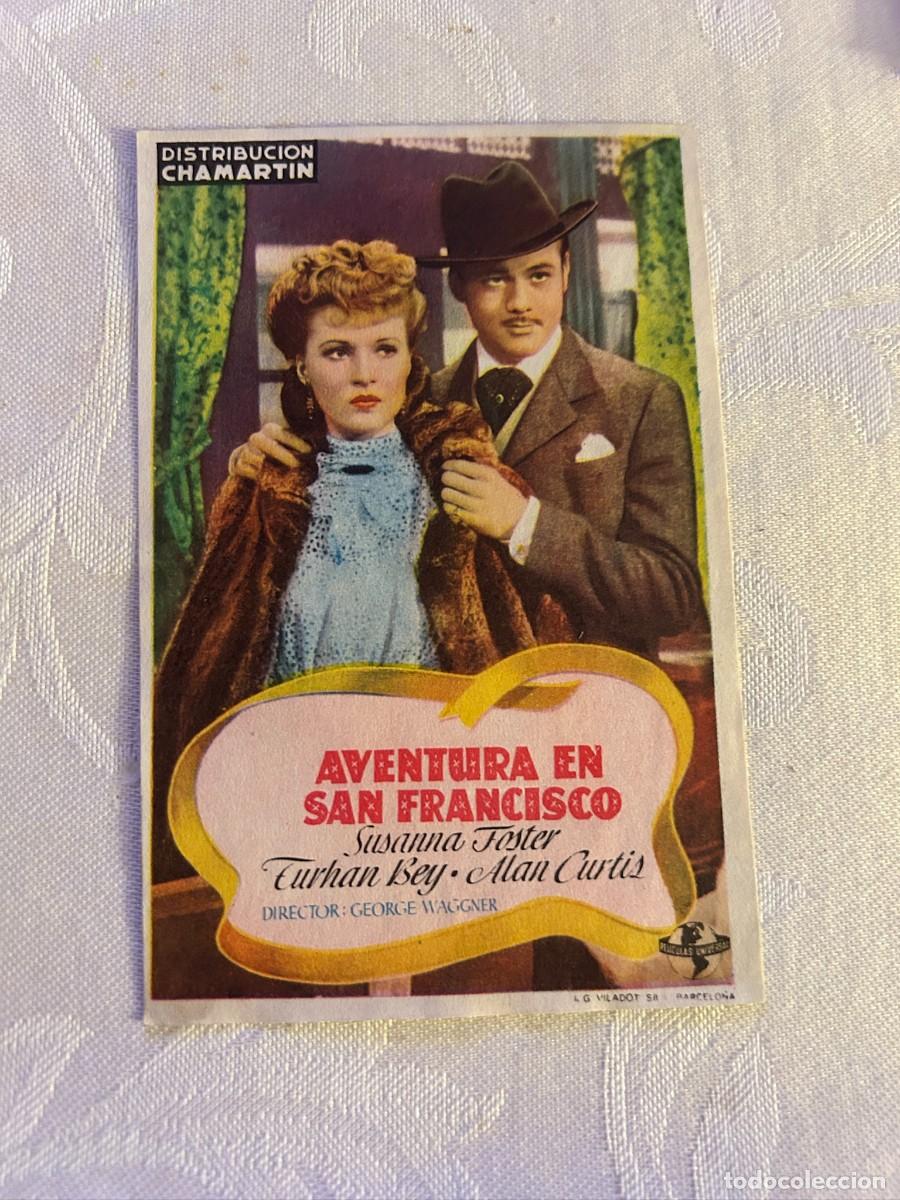 Cine: AVENTURA EN SAN FRANCISCO SIN PUBLICIDAD BUEN ESTADO 890