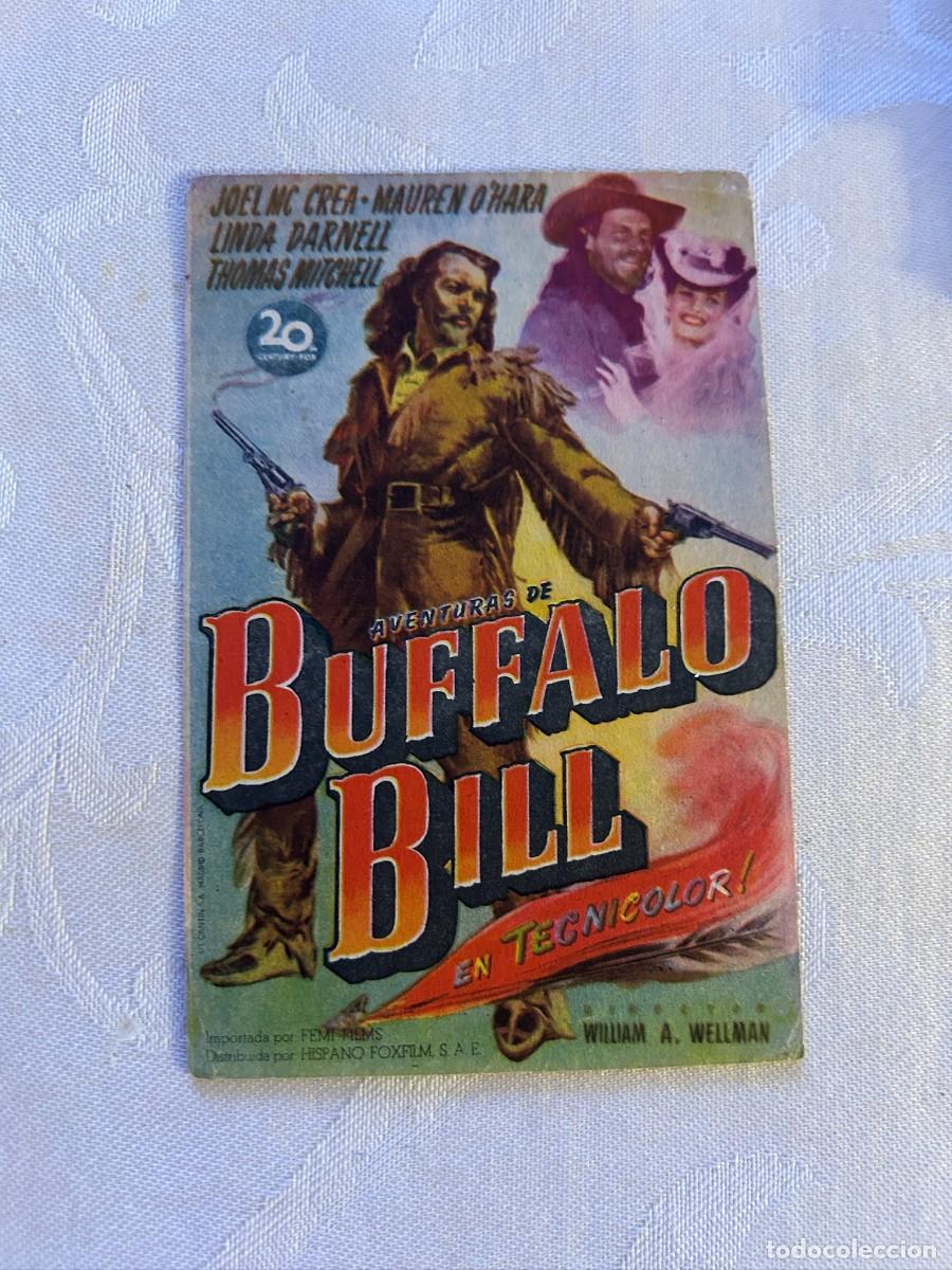 Cine: BUFFALO BILL CINE IDEAL CON PUBLICIDAD BUEN ESTADO 901