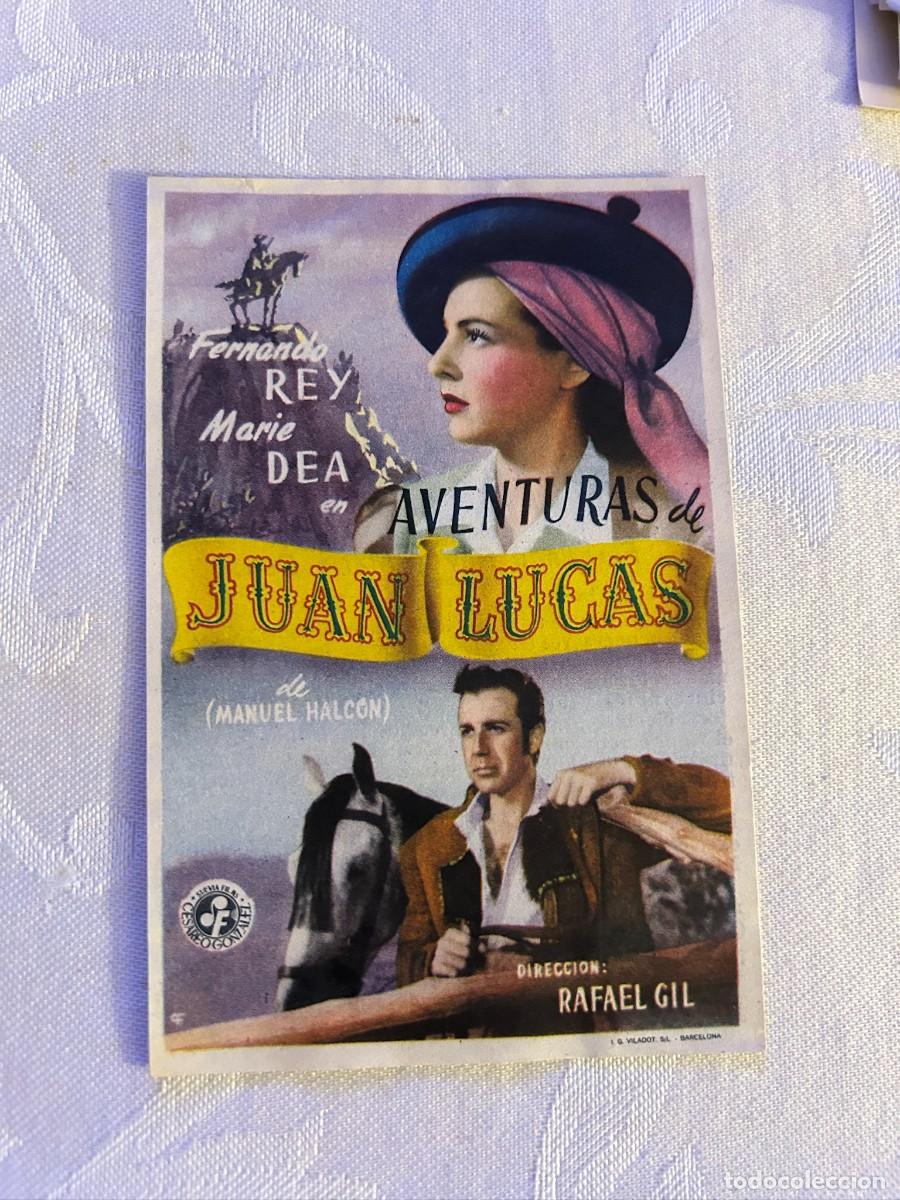 Cine: AVENTURAS DE JUAN LUCAS CINE GOYA ZARAGOZA CON PUBLICIDAD BUEN ESTADO 910