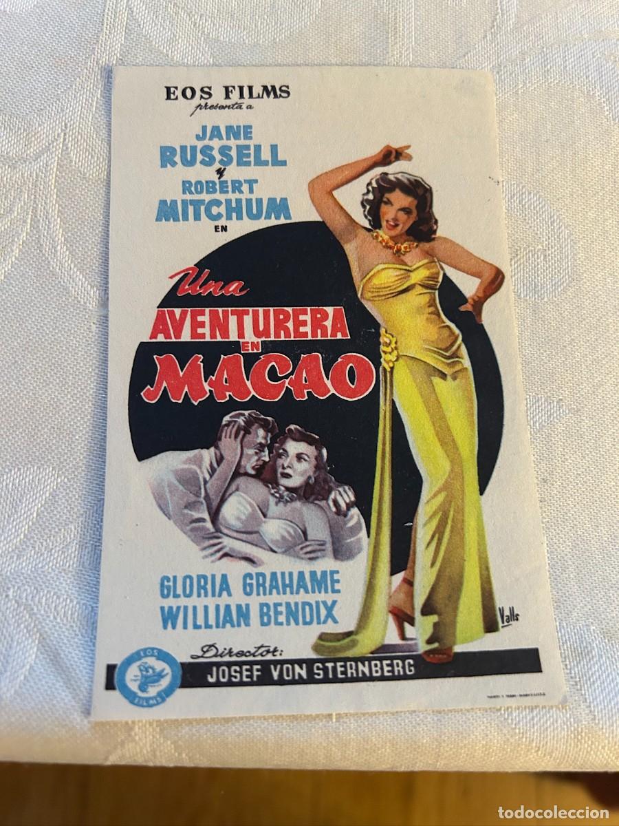 Cine: UNA AVENTURERA EN MACAO SIN PUBLICIDAD BUEN ESTADO 943