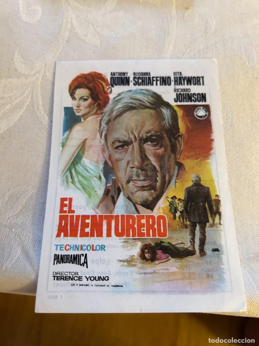 Cine: EL AVENTURERO CINE MAR CON PUBLICIDAD BUEN ESTADO 945