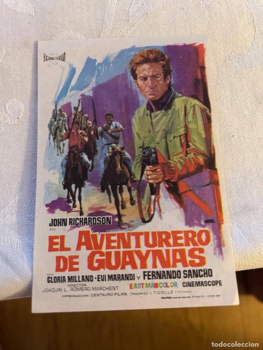 Cine: EL AVENTURERO DE GUAYNAS SIN PUBLICIDAD BUEN ESTADO 949