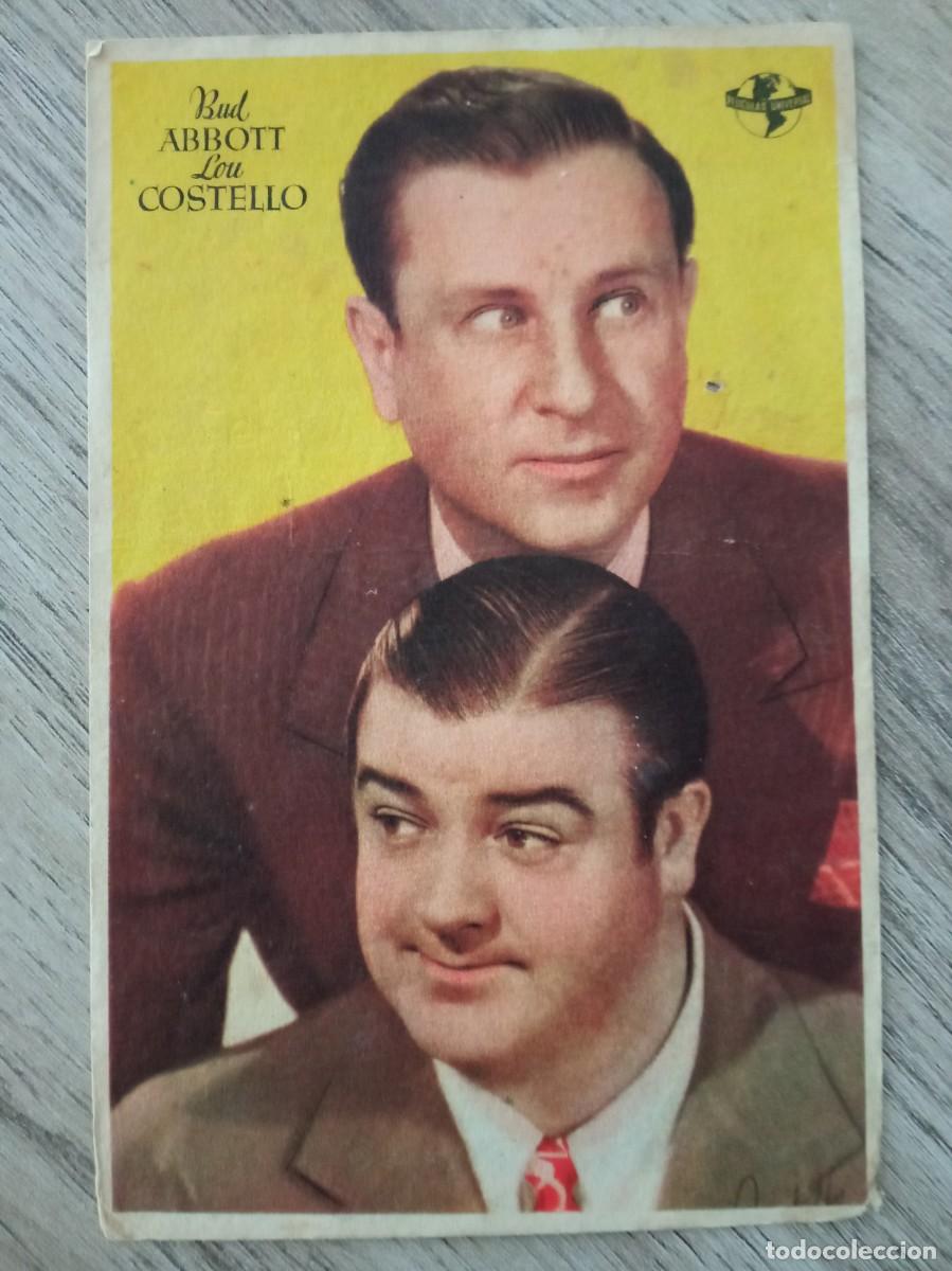 Cine: PISTOLEROS SIN PISTOLA, ABBOTT Y COSTELLO, CINE SARREAL, TARRAGONA, 1948