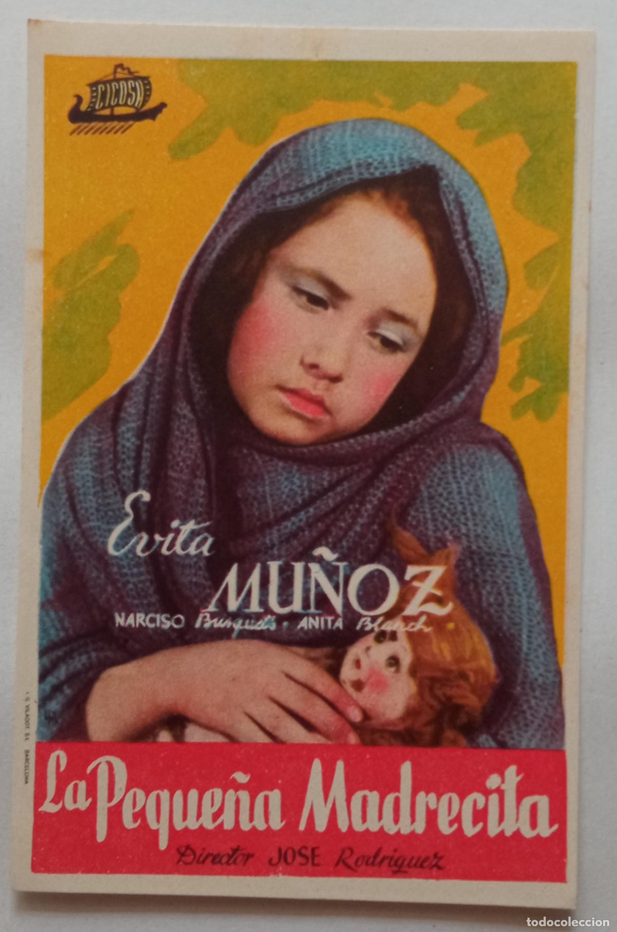 Cine: PROGRAMA DE CINE. EVITA MU&Ntilde;OZ. LA PEQUE&Ntilde;A MADRECITA