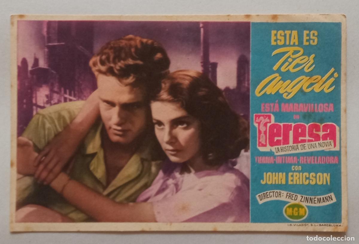 Kino: PROGRAMA DE CINE.PIER ANGELI. TERESA. LA HISTORIA DE UNA NOVIA