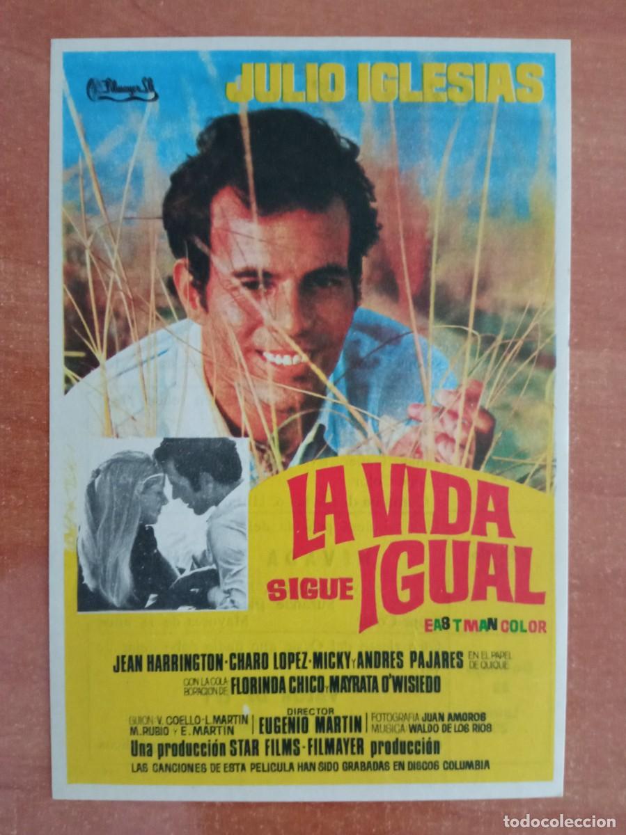 Cine: LA VIDA SIGUE IGUAL, JULIO IGLESIAS, CINE ZORROZA, BILBAO