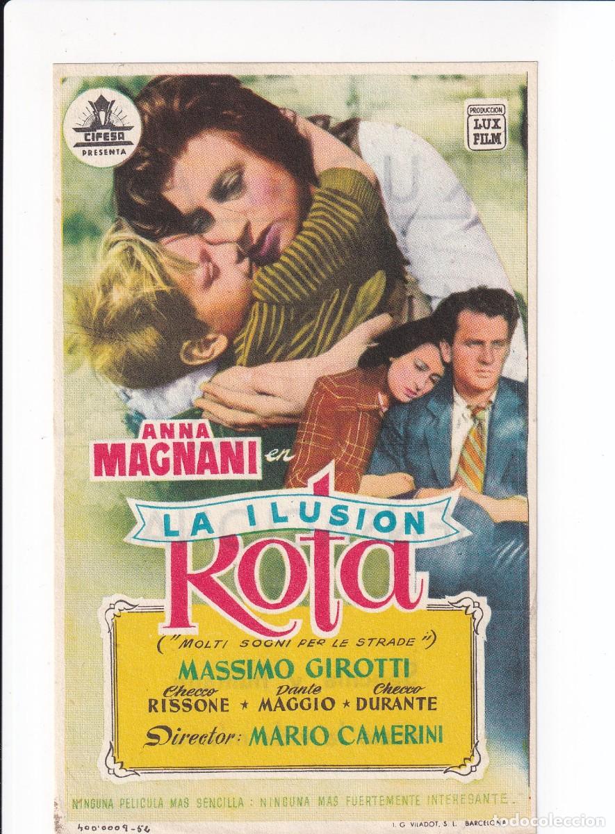 Cine: LA ILUSION ROTA : ANNA MAGNANI