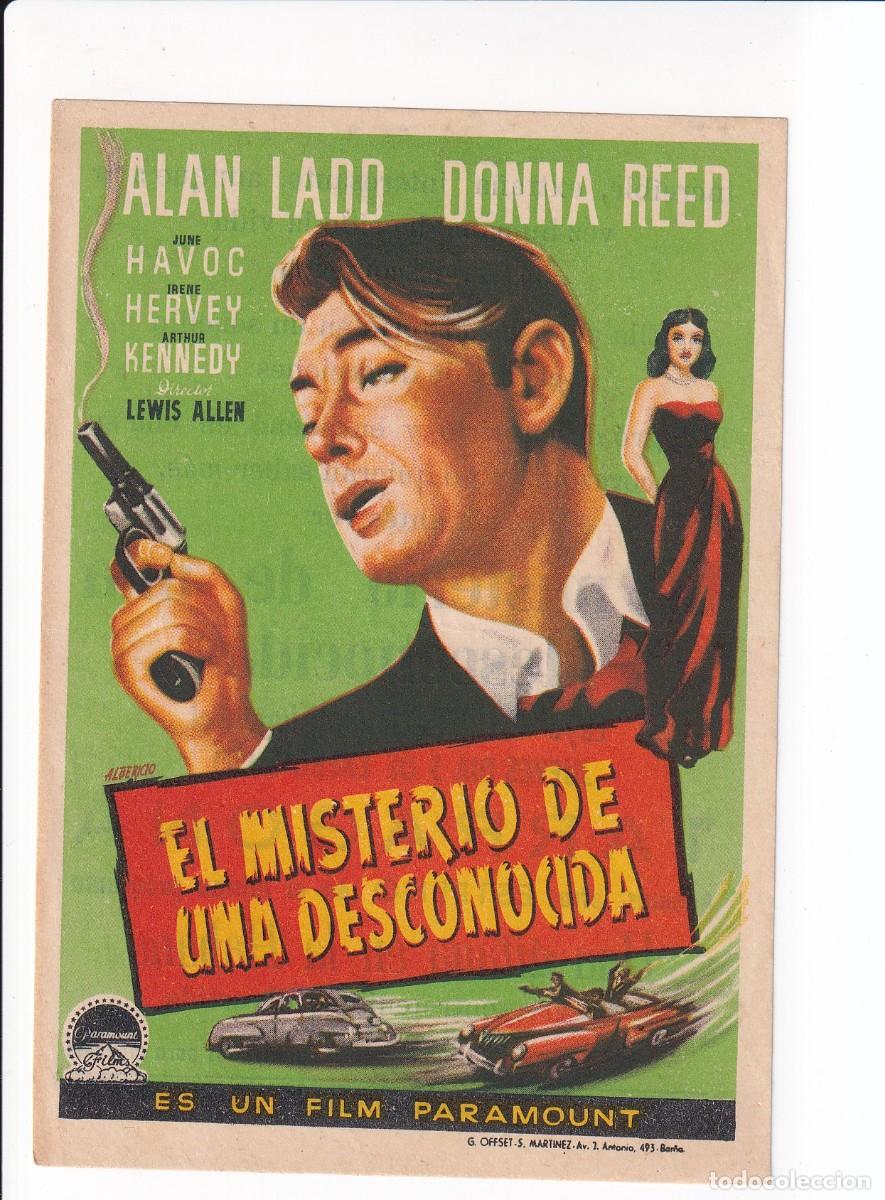 Cine: EL MISTERIO DE UNA DESCONOCIDA : ALAN LADD