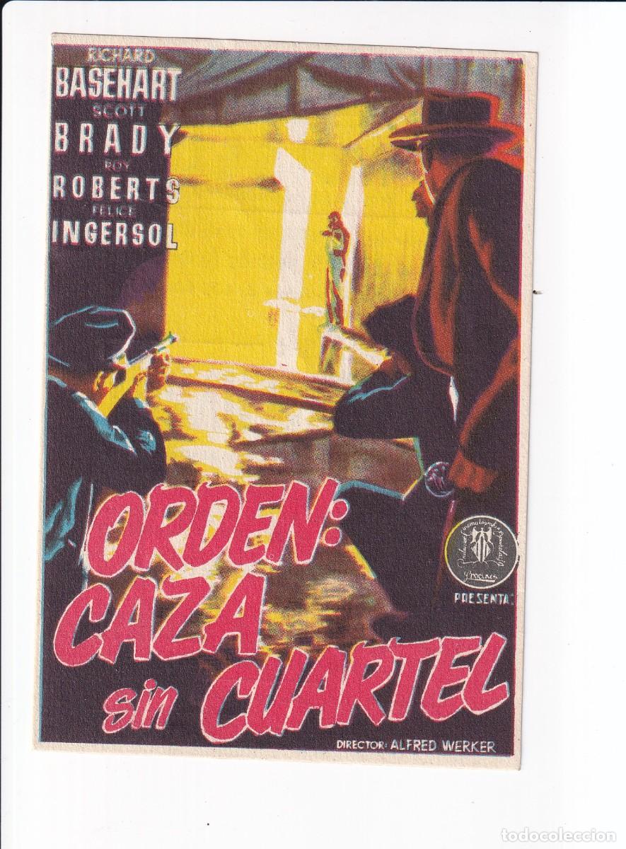 Cine: ORDEN: CAZA SIN CUARTEL : RICHARD BASEAR