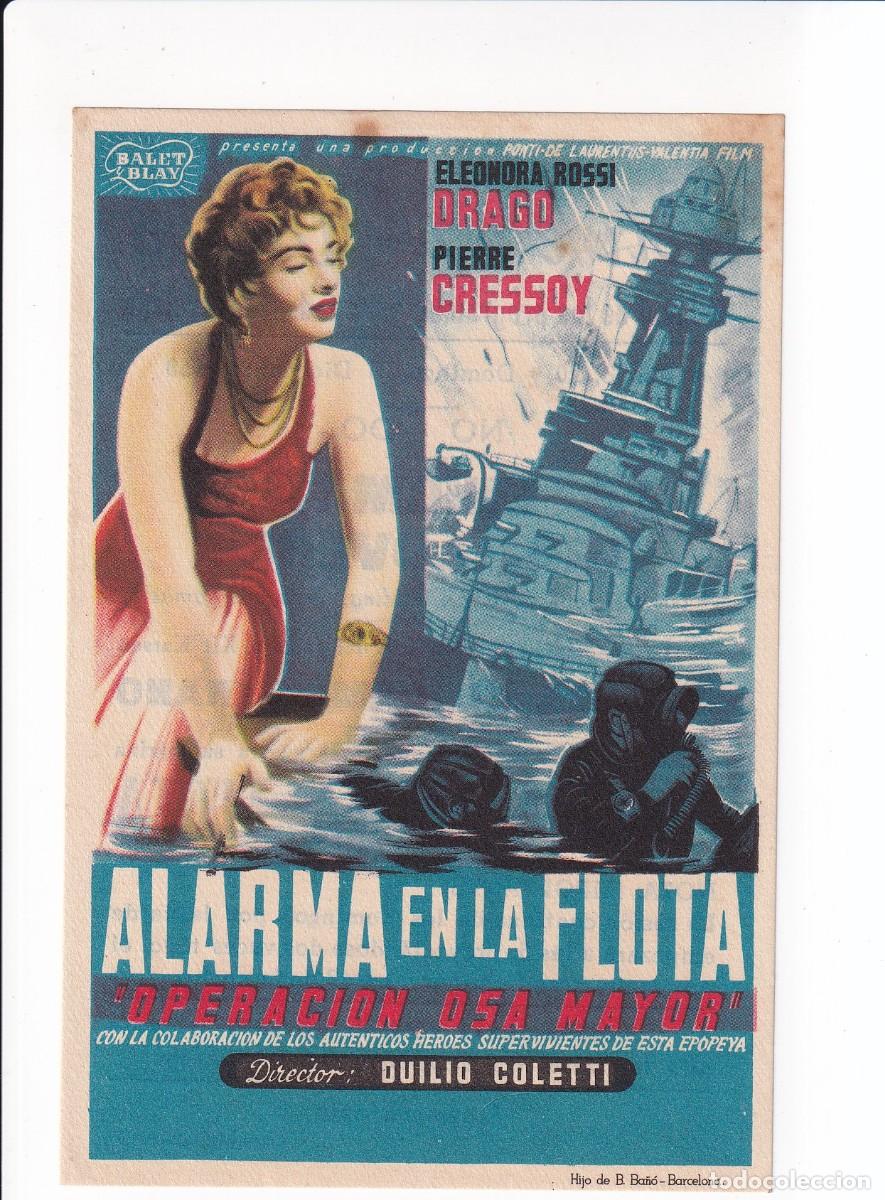 Cine: ALARMA EN LA FLOTA : ELEONORA ROSSI DRAGO