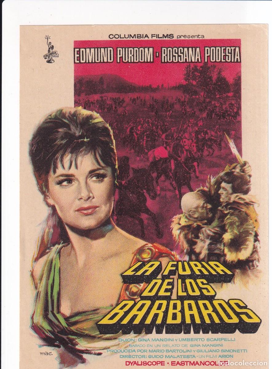 Cine: LA FURIA DE LOS BARBAROS : EDMUND PURDOM