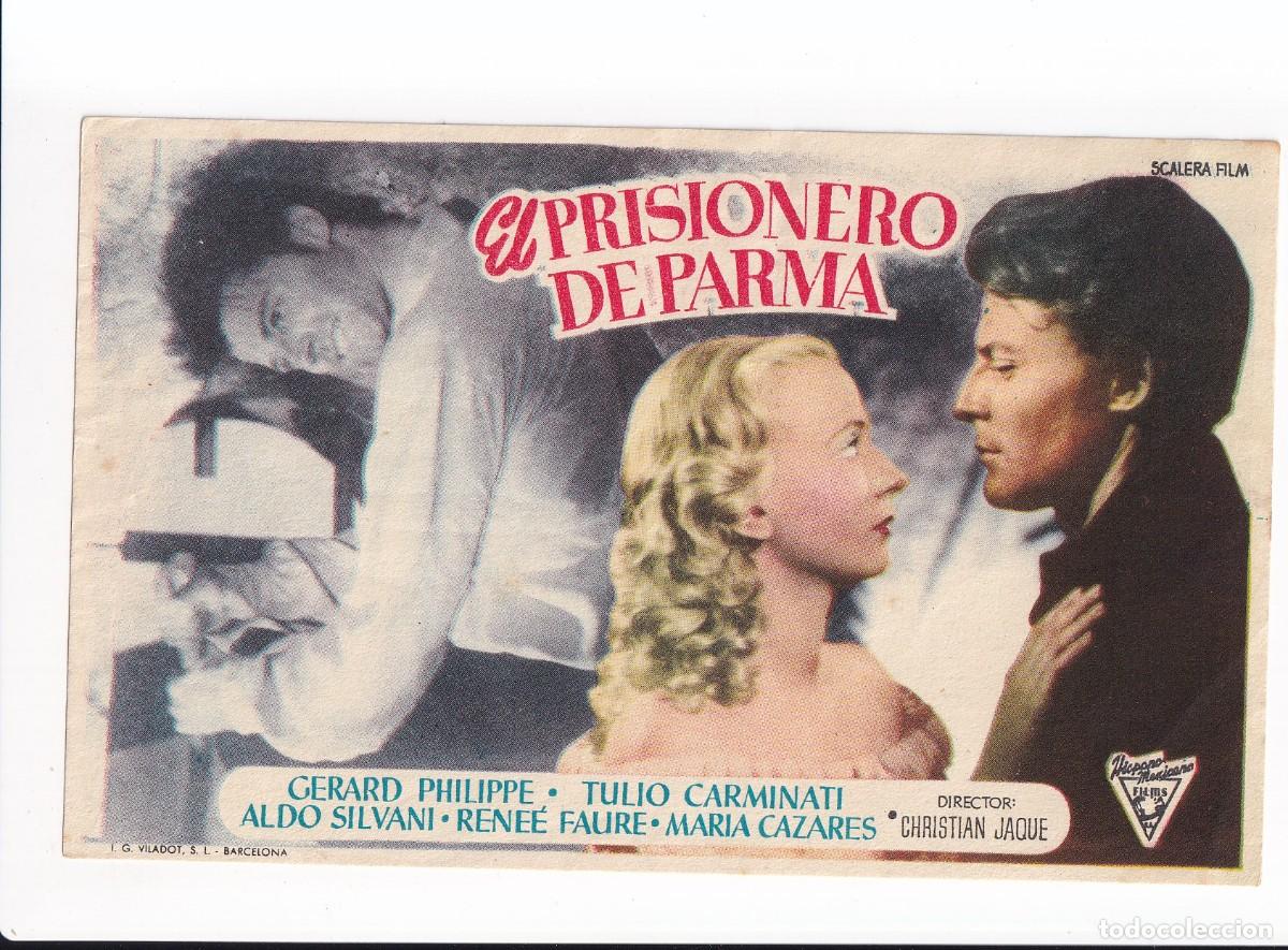 Cine: EL PRISIONERO DE PARMA : GERARD PHILIPPE