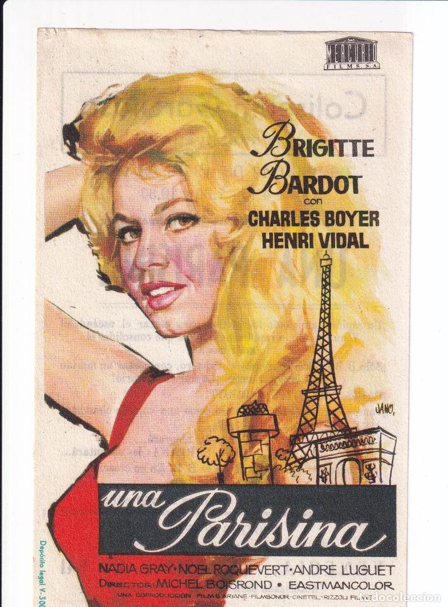 Cine: UNA PARISINA : BRIGITTE BARDOT