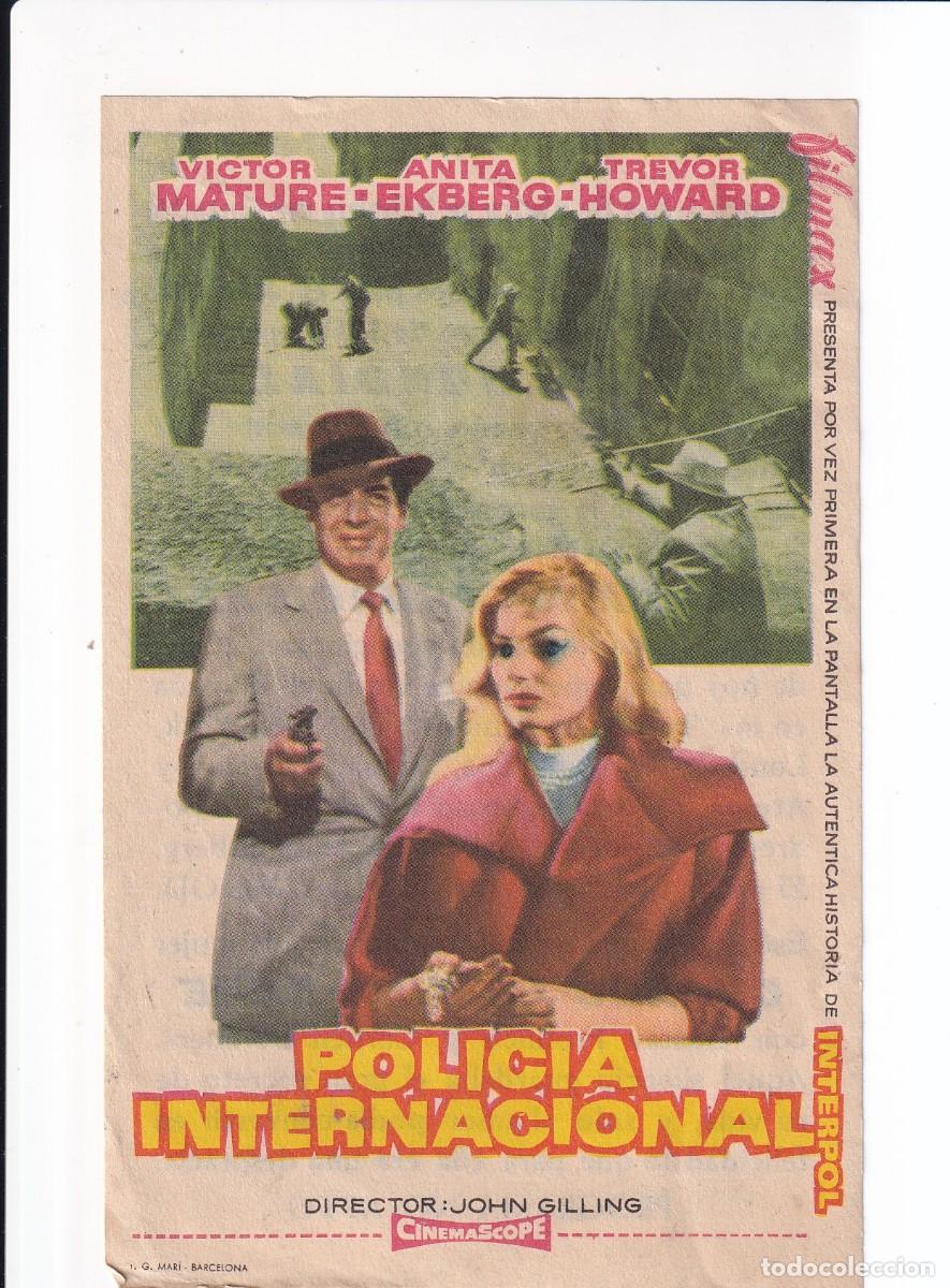 Cine: POLICIA INTERNACIONAL : VICTOR MATURE