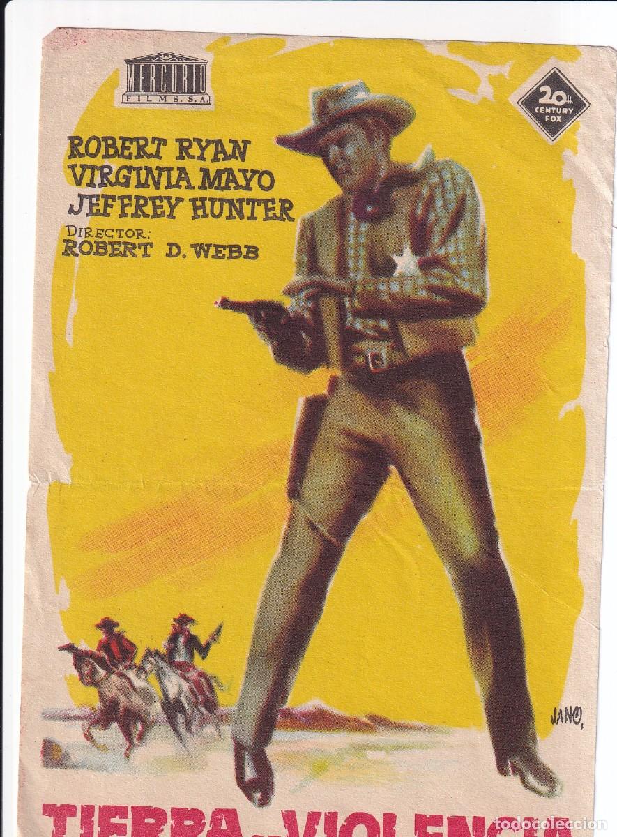 Cine: TIERRA DE VIOLENCIA : ROBERT RYAN