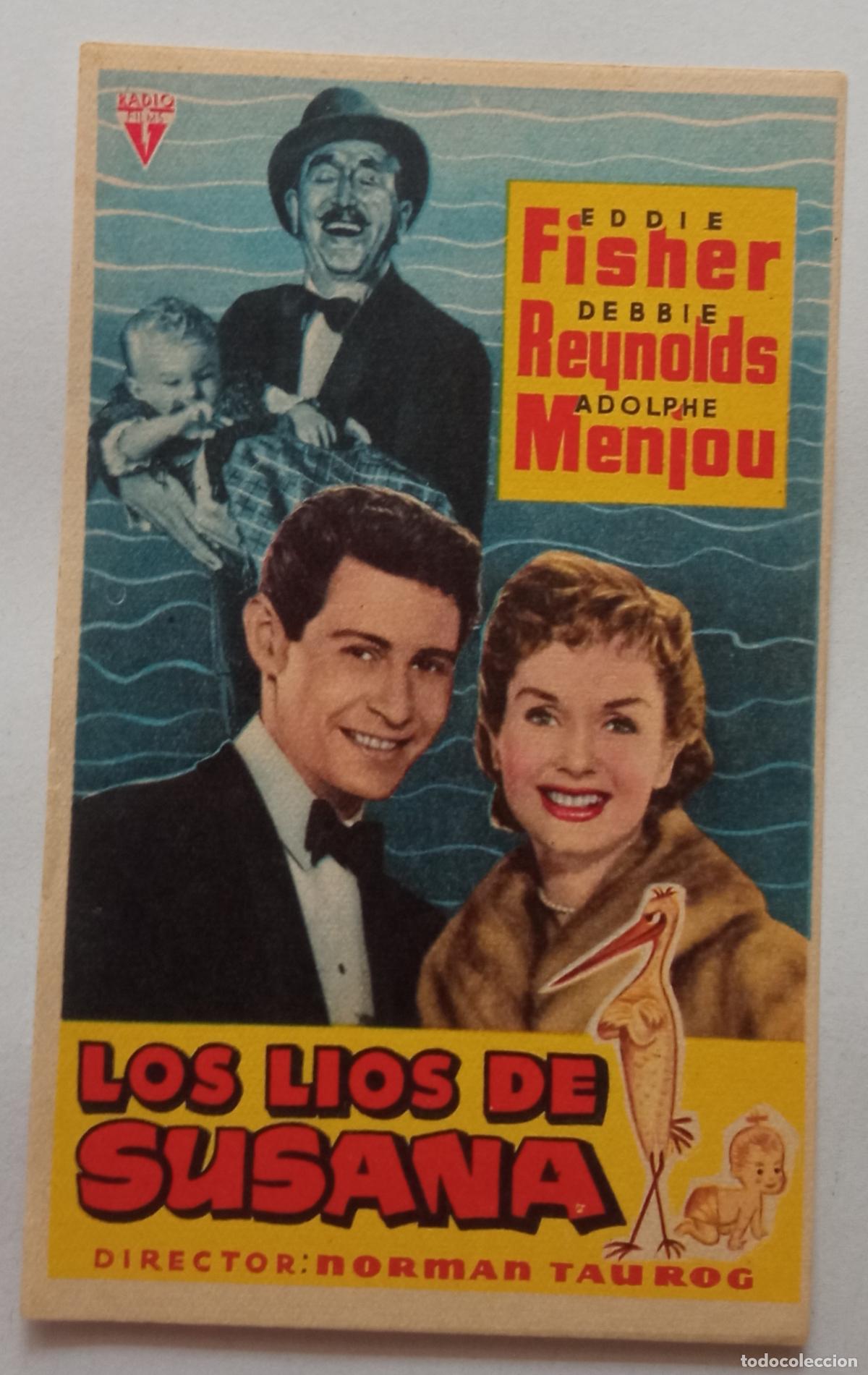 Cine: PROGRAMA DE CINE. EDDIE FISHER. LOS L&Iacute;OS DE SUSANA