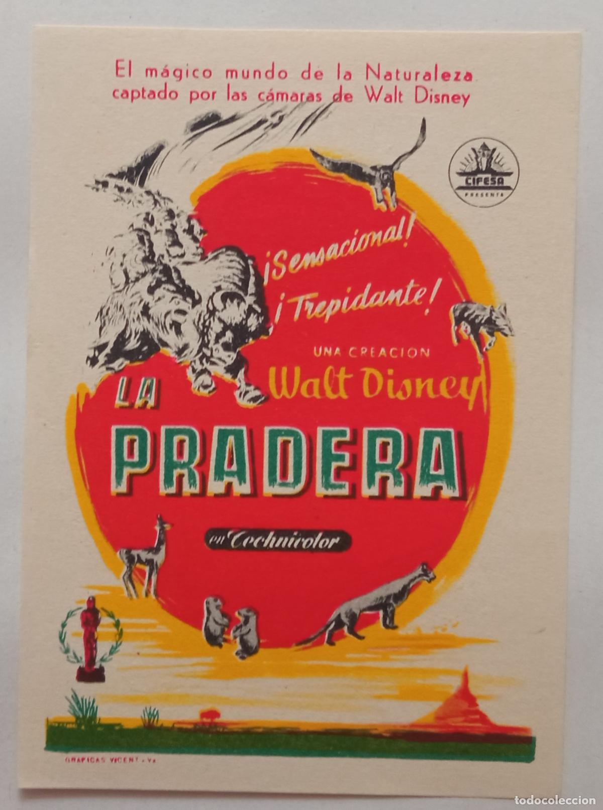 Cine: PROGRAMA DE CINE. WALT DISNEY. LA PRADERA