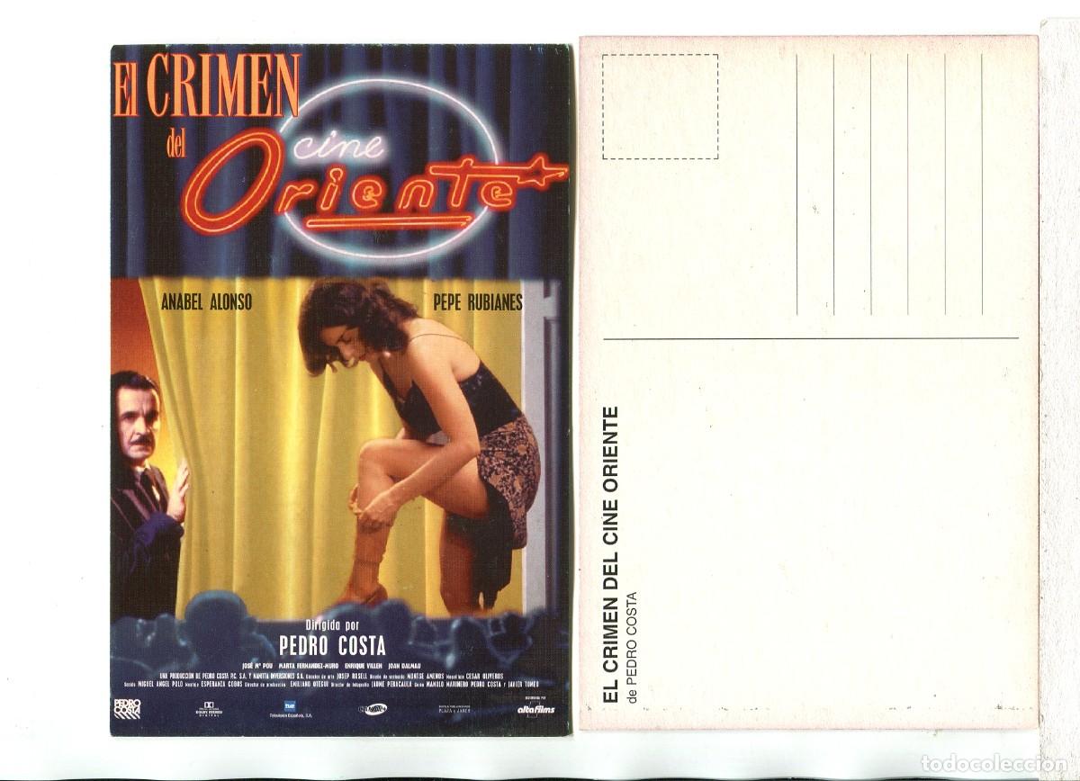 Cine: EL CRIMEN DEL ORIENTE, con Anabel Alonso. POSTAL.