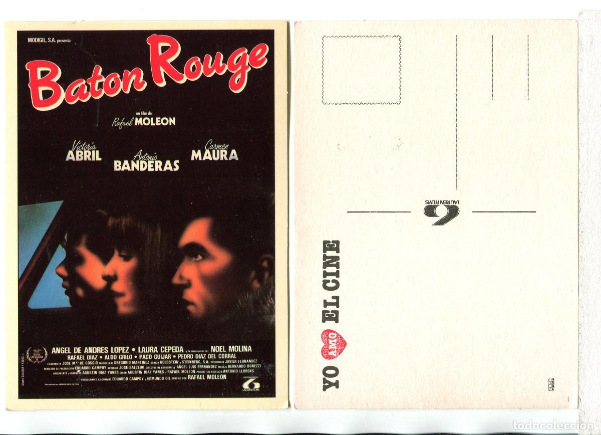 Cine: BAT&Oacute;N ROUGE, con Antonio Banderas. POSTAL.
