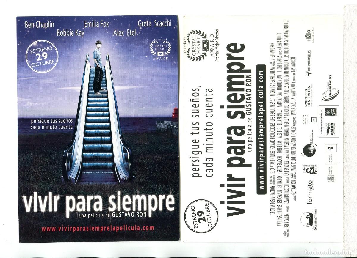 Cine: VIVIR PARA SIEMPRE. con Ben chaplin.