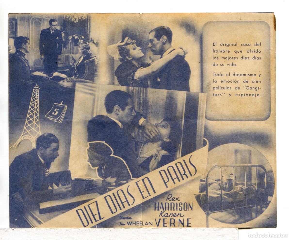 Cine: DIEZ D&Iacute;AS EN PARIS, con Rex Harrison. - Foto 2