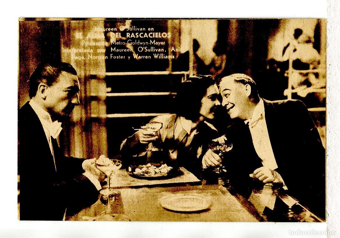 Cine: EL ALMA DEL RASCACIELOS, con Anita Page.