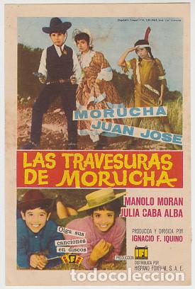Cine: LAS TRAVESURAS DE MORUCHA (con publicidad)