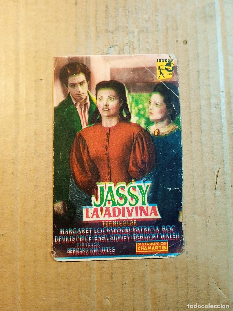 Cine: FOLLETO DE MANO SIN PUBLICIDAD JASSY LA ADIVINA