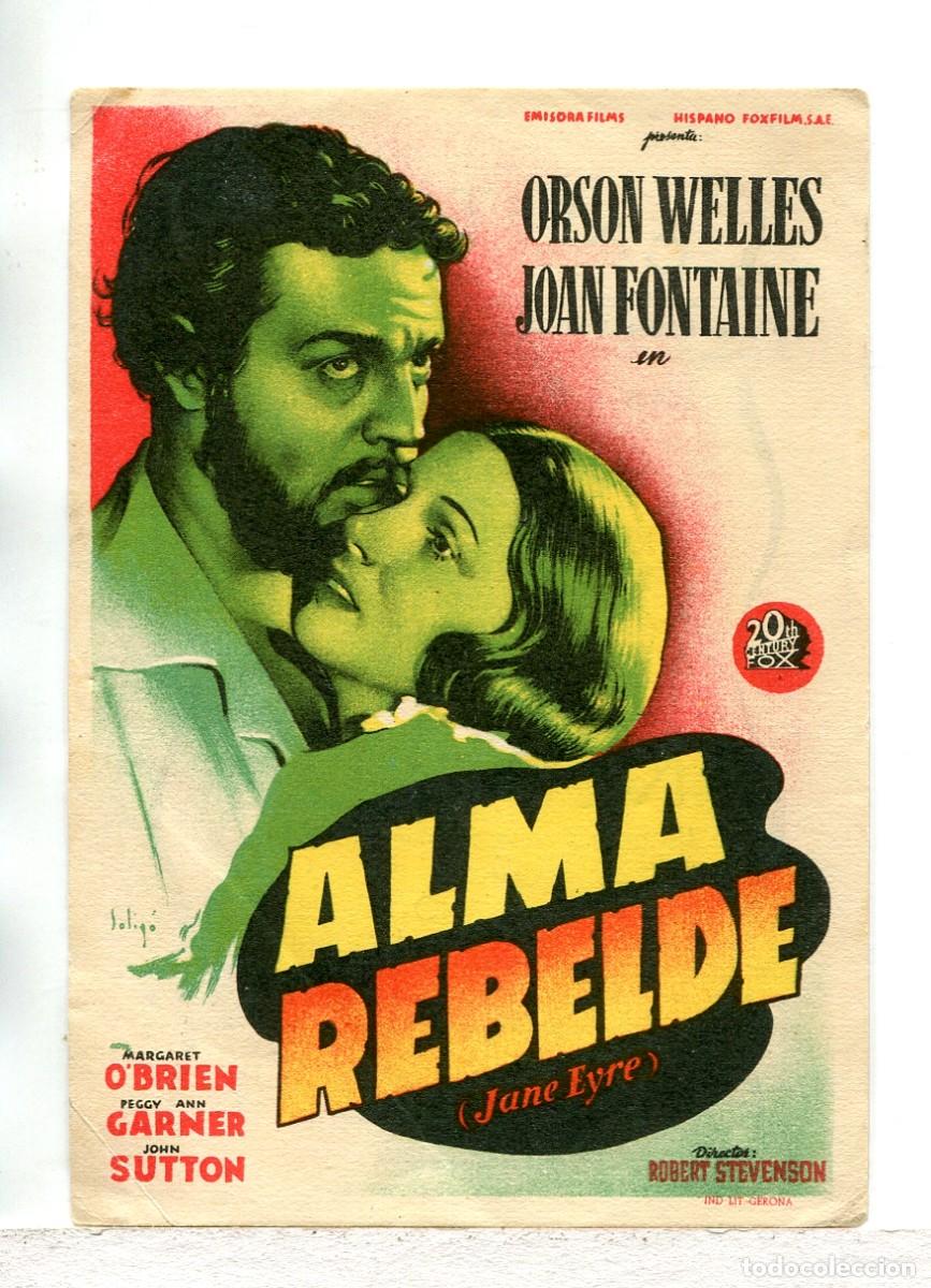 Cine: ALMA REBELDE, con Joan Fontaine