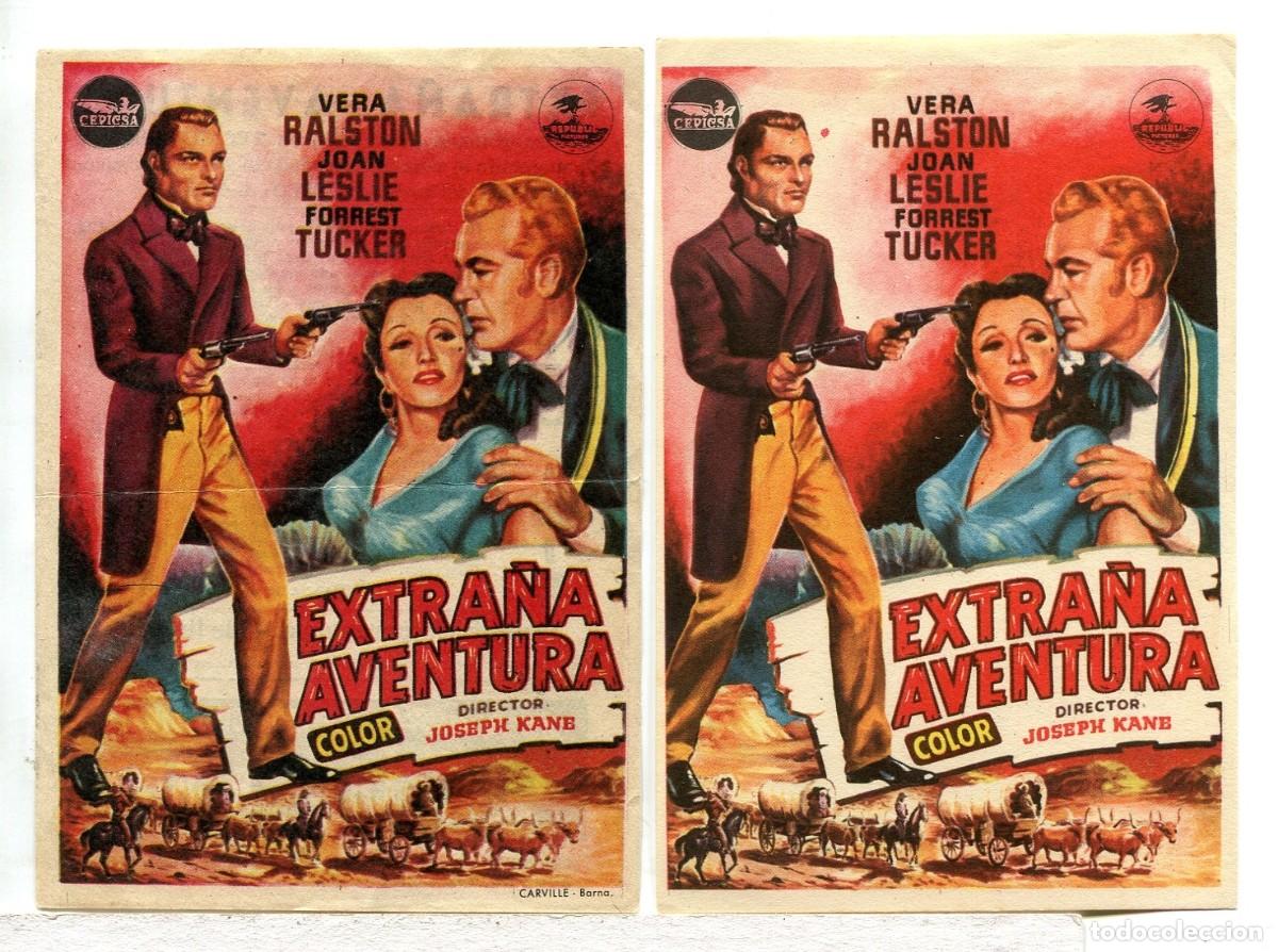 Cine: EXTRA&Ntilde;A AVENTURA, con Vera Ralston.