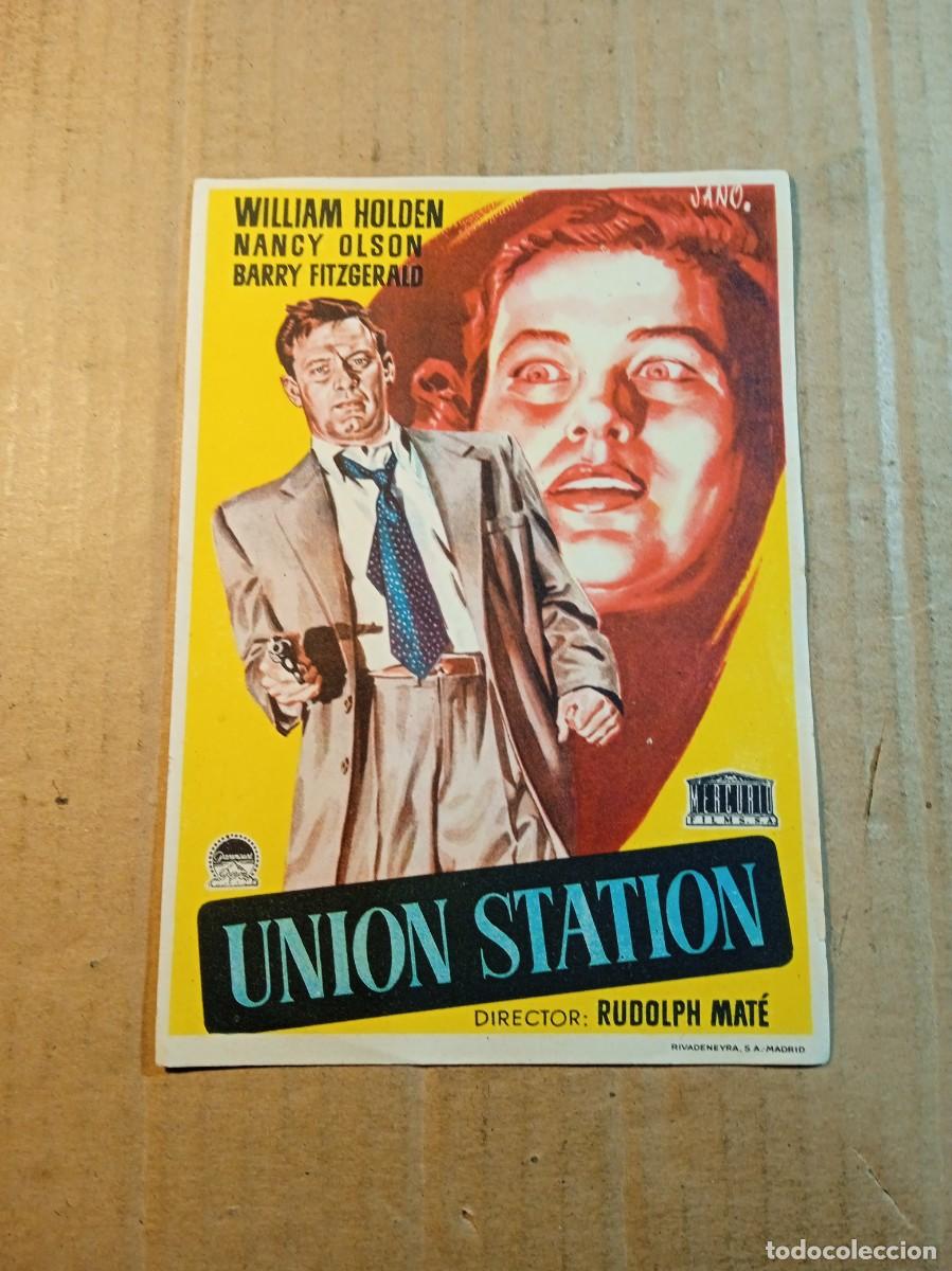 Cine: FOLLETO DE MANO SIN PUBLICIDAD UNION STATION