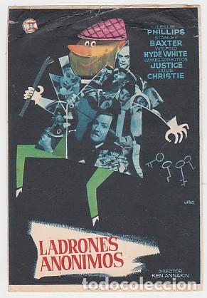Cine: LADRONES AN&Oacute;NIMOS (sin publicidad)