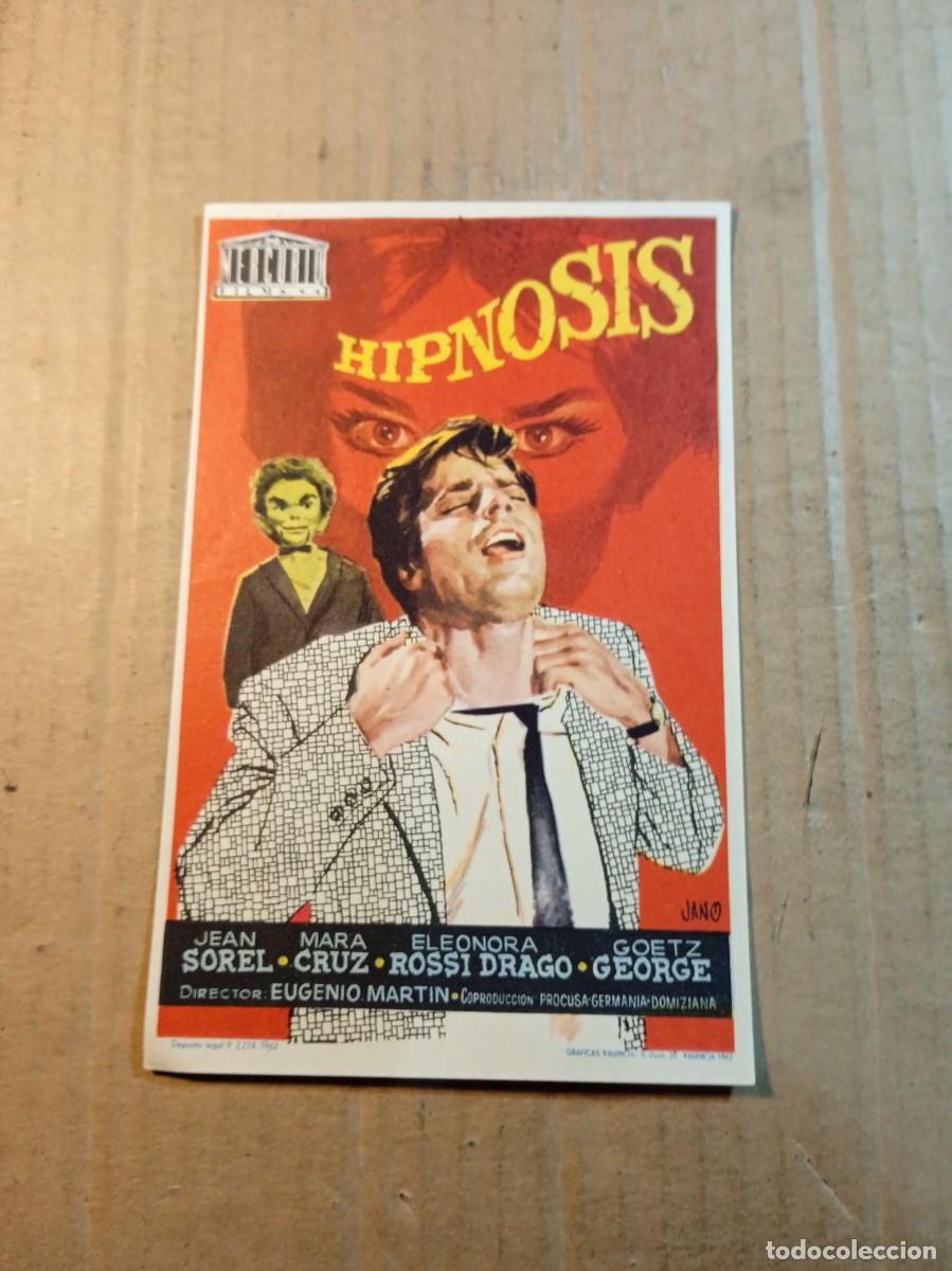 Cine: FOLLETO DE MANO SIN PUBLICIDAD HIPNOSIS