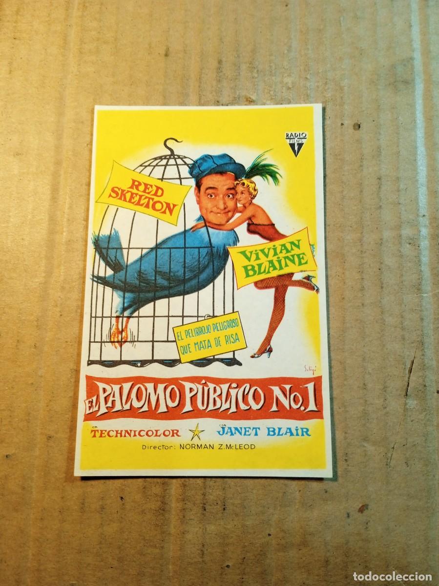 Cine: FOLLETO DE MANO SIN PUBLICIDAD EL PALOMO PUBLICO N&ordm; 1