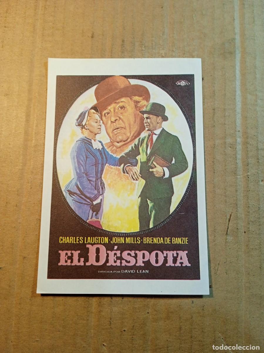 Cine: FOLLETO DE MANO SIN PUBLICIDAD EL DESPOTA