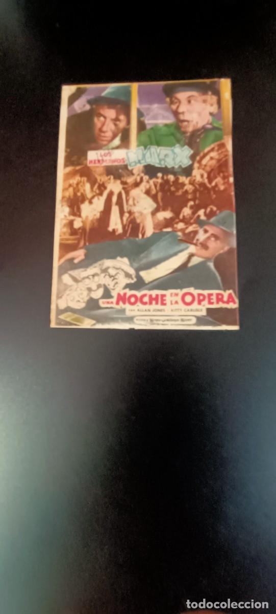 Cine: UNA NOCHE EN LA &Oacute;PERA. LOS HERMANOS MARX, C/P. GRAN ALB&Eacute;NIZ M&Aacute;LAGA.