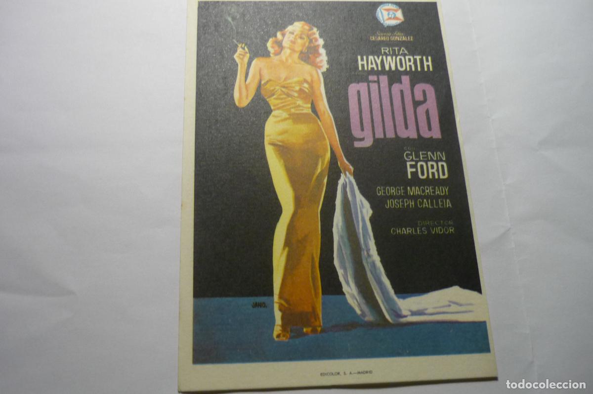 Cine: programa gilda rita hayworth