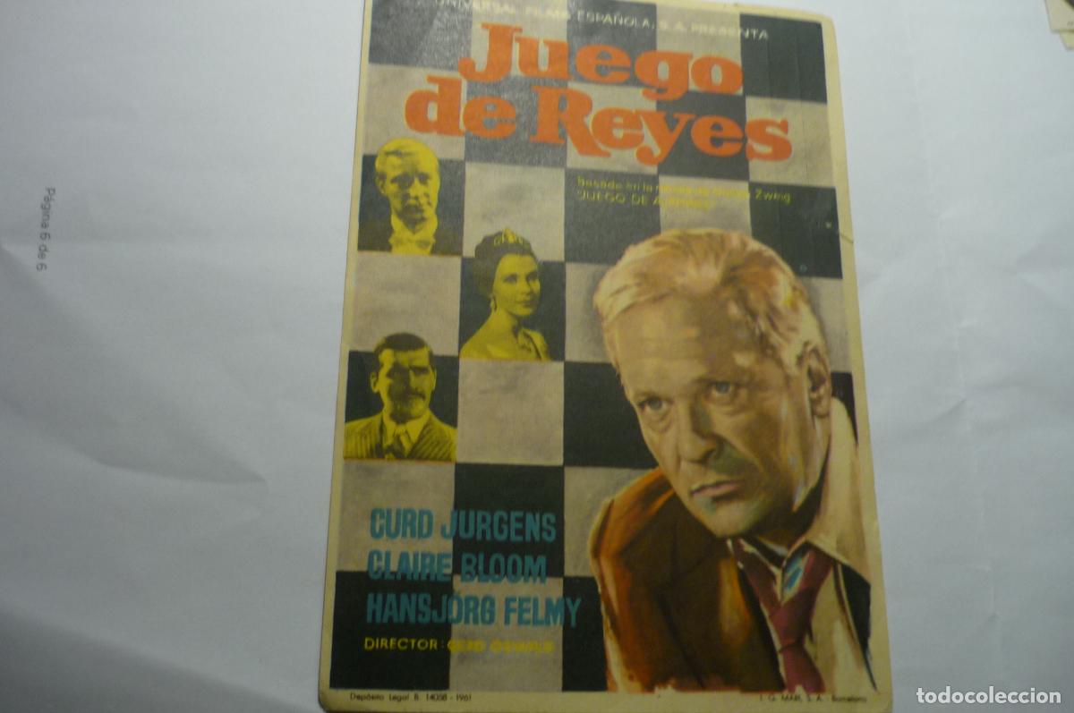 Cine: programa juego de reyes curd jurgens publicidad - Foto 1