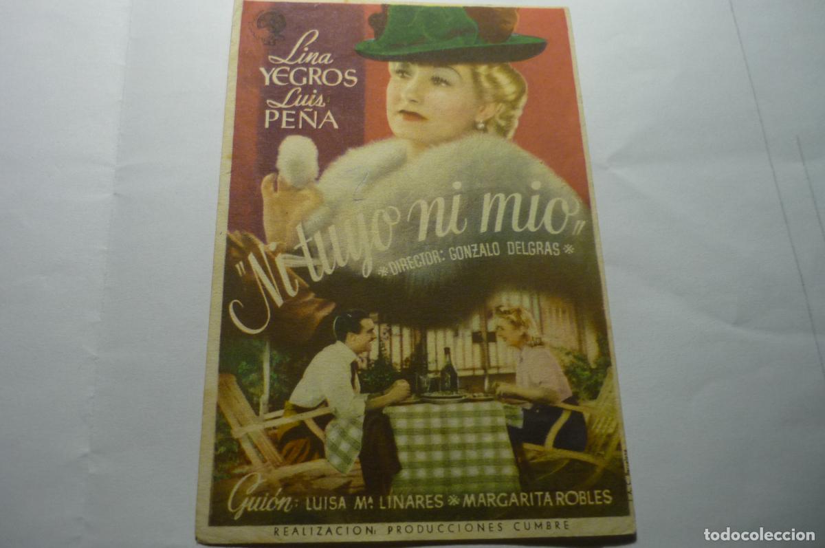 Cine: programa ni tuyo ni mio .-lina yegros publicdad