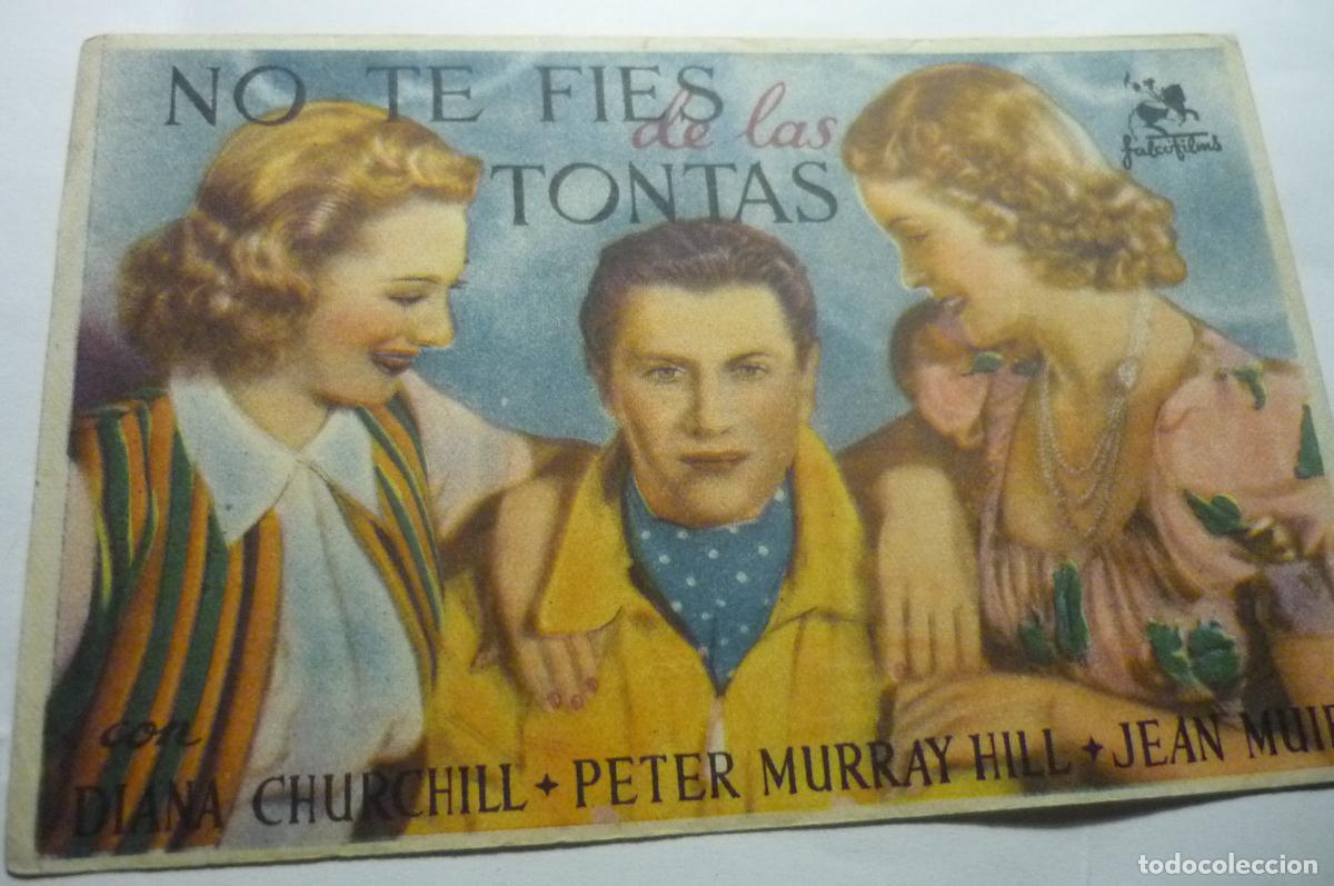 Cine: programa no te fies de las tontas,.publicidad