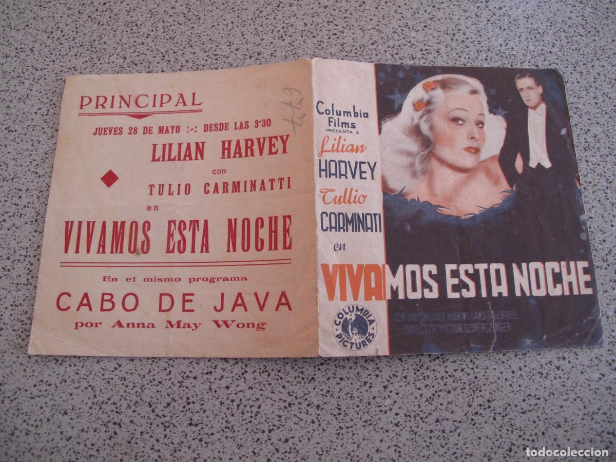 Cine: PROGRAMA DE MANO ORIGINAL EL DE LA FOTO