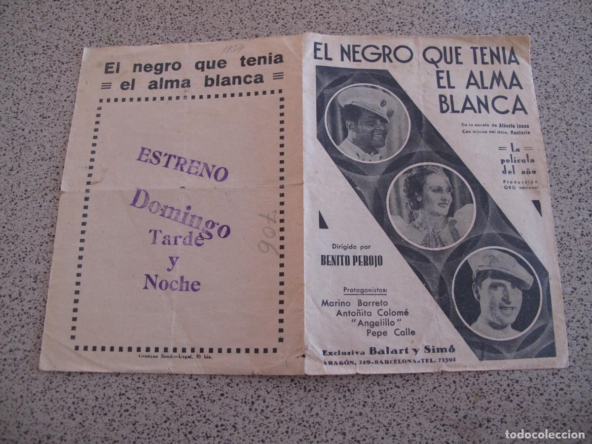 Cine: PROGRAMA DE MANO ORIGINAL EL DE LA FOTO
