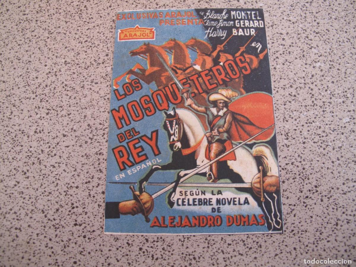  Flyers Publicitaires de films Anciens: PROGRAMA DE MANO ORIGINAL EL DE LA FOTO
