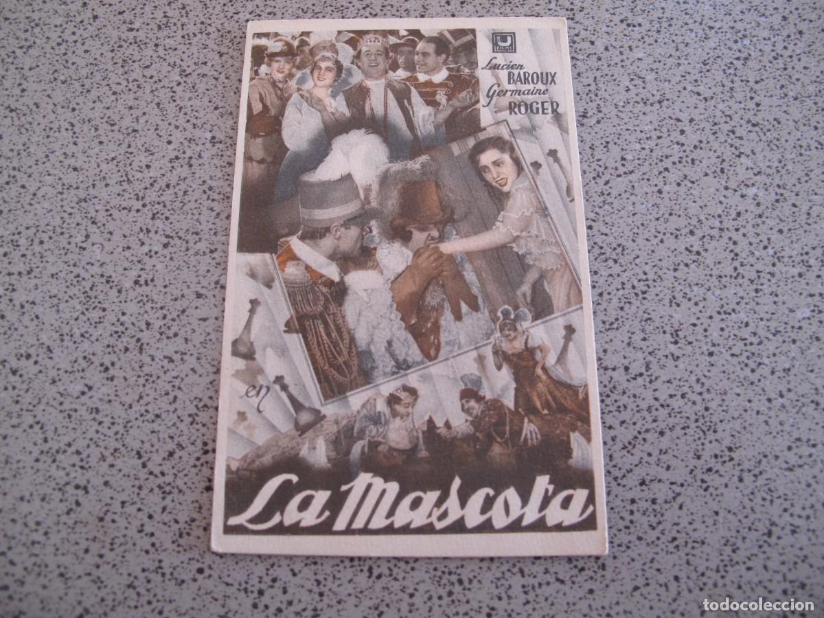 Folhetos de m&atilde;o de filmes antigos de cinema: PROGRAMA DE MANO ORIGINAL EL DE LA FOTO