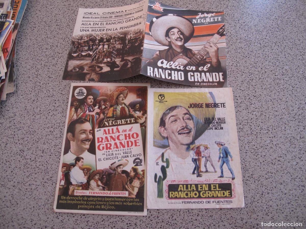 Folhetos de m&atilde;o de filmes antigos de cinema: PROGRAMA DE MANO ORIGINAL EL DE LA FOTO